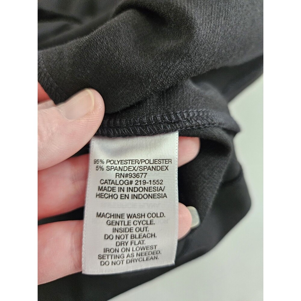 Allen B. By Allen Schwartz Black Sheath Dress With Black Rhinestones Size L - Picture 7 of 9